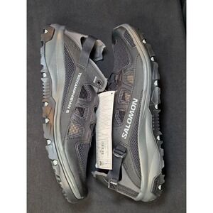 Salomon Techamphibian 5 Mens Black Waterproof Hiking Shoes L471151 Size 11.5 NEW